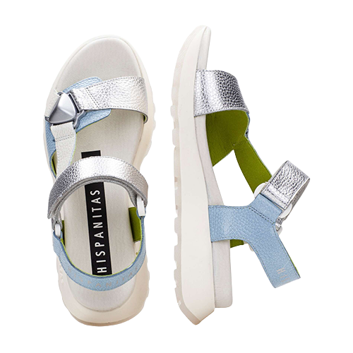 Hispanita Platform Sandals - CHV264807 - Green/Blue