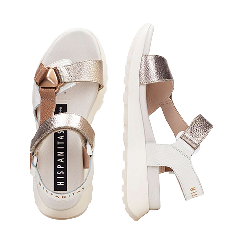 Hispanitas Platform Sandals - CHV264807 - White/Beige