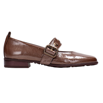 Hispanitas Ladies Cross Strap Pumps - HI254286 - Taupe