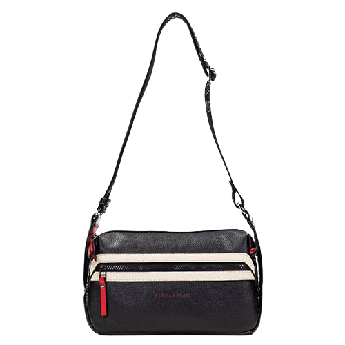 Hispanitas Ladies Crossbody Bag - BI243546 - Black/White