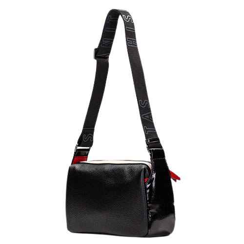 Hispanitas Ladies Crossbody Bag -  BI243546 - Black/White