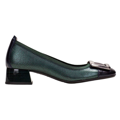 Hispanitas Block Heeled Pumps  - CHI243673 - Green