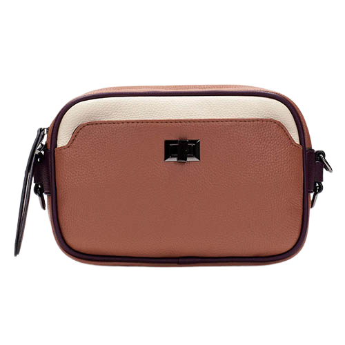 Hispanitas Ladies Crossbody Bag-  BI243542- Almond