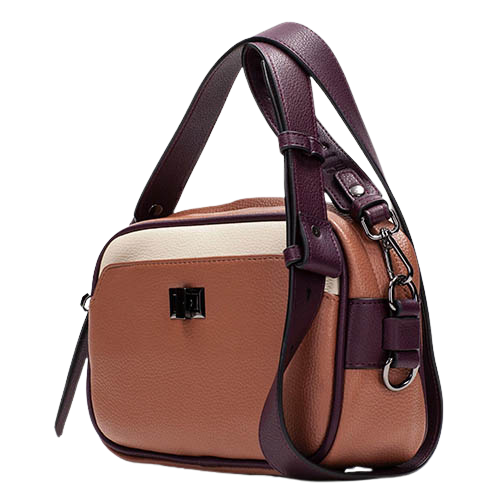 Hispanitas Ladies Crossbody Bag-  BI243542- Almond