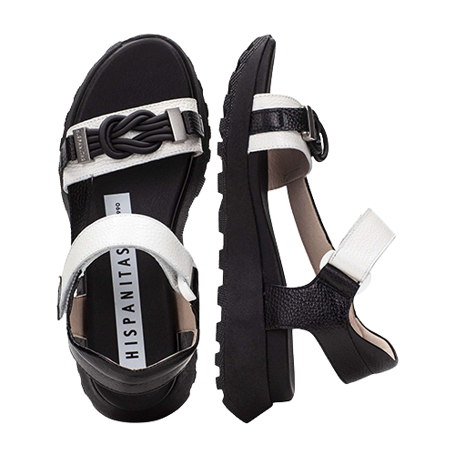 Hispanitas Wedge  Sandals - CHV264679 - Black/White