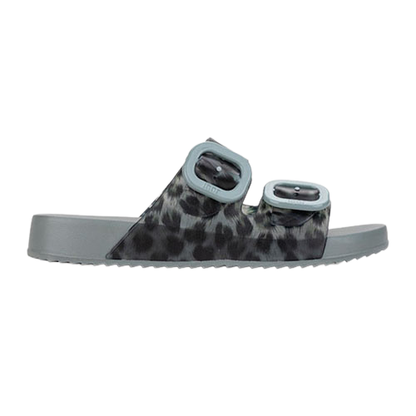 Igor Ladies Sliders -  Habana Brillo S10336 - Green Leopard