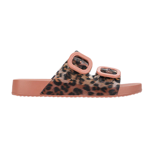 Igor Ladies Sliders -  Habana Brillo S10336  - Rose Leopard