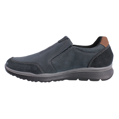 Imac Mens Casual Shoes - Bergamo - Navy