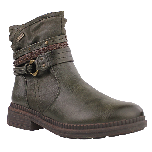 Jana Ladies Ankle Boots - 25464-43 - Olive