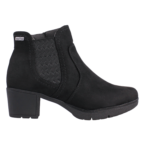 Jana Block heeled Ankle Boots - 26489-43 - Black
