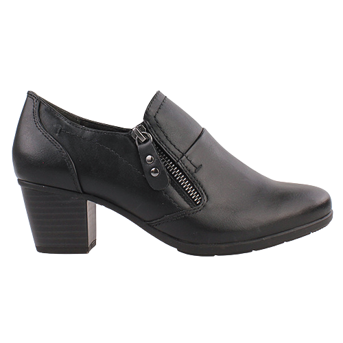 Jana Ladies Block Heeled Shoes -  24469-41 - Black