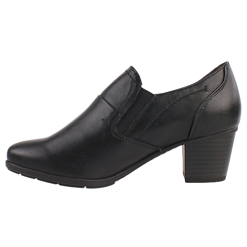 Jana Ladies Block Heeled Shoes -  24469-41 - Black