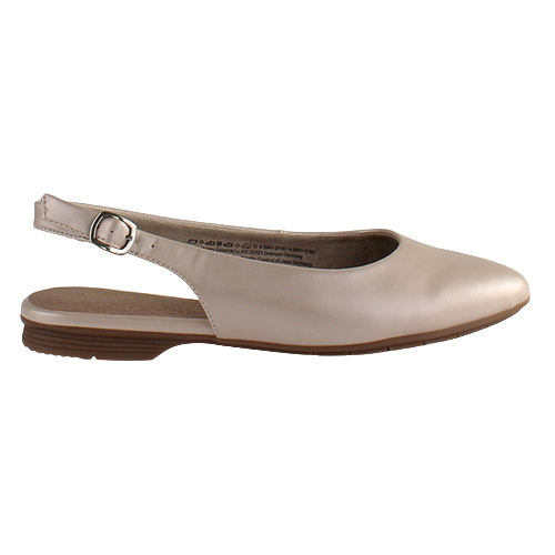 Jana Slingback Flats - 29461-42 - Pearl