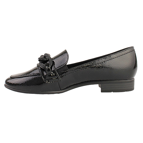 Jana Ladies Loafers - 24260-41 - Black Patent