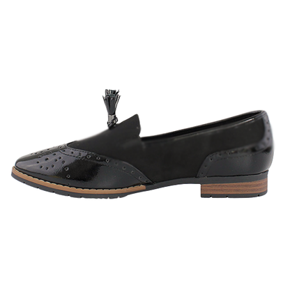 Jana  Ladies Loafers - 74260-41 - Black