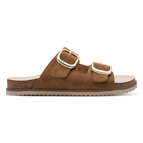 Jana Ladies Sliders  - 27461-46 - Cognac