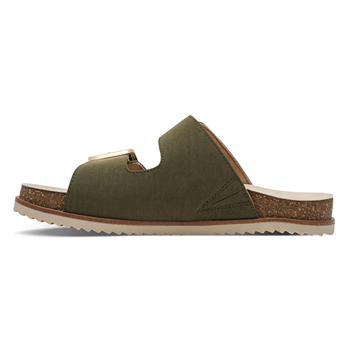 Jana Ladies Sliders - 27461-46 - Olive