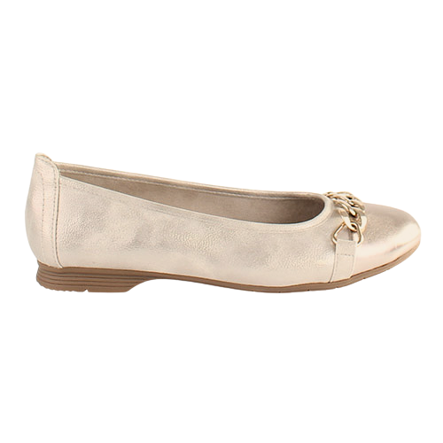 Jana Pumps - 22165-42 - Beige/Gold – Greenes Shoes