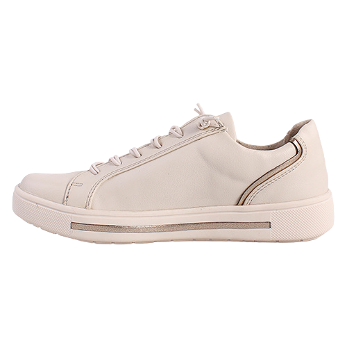 Jana Ladies Trainers -  23660-42 - Beige/Gold