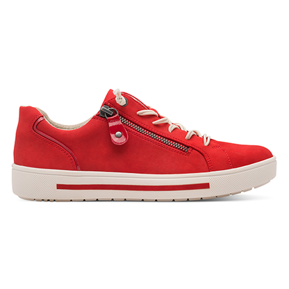 Jana Ladies Trainers - 23660-42 - Red