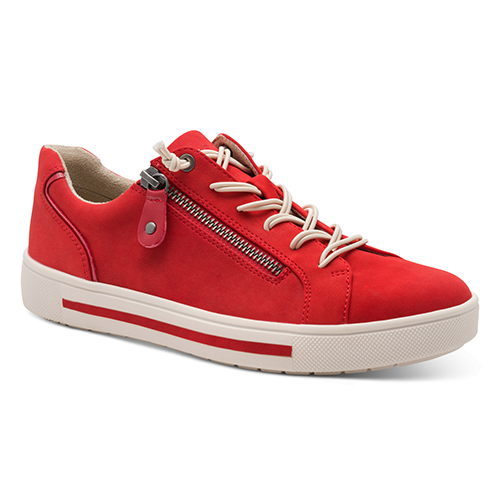 Jana Ladies Trainers - 23660-42 - Red