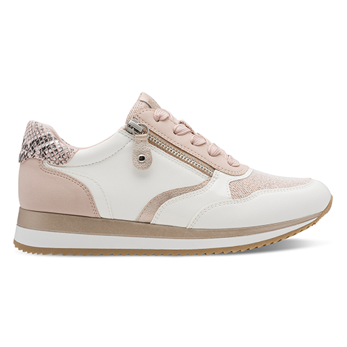 Jana Ladies Trainers - 23774-43 - Rose Snake