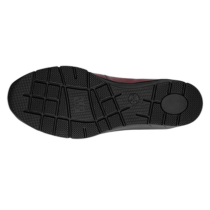 Jana Ladies Wedge Loafers - 24668-45 - Red Patent