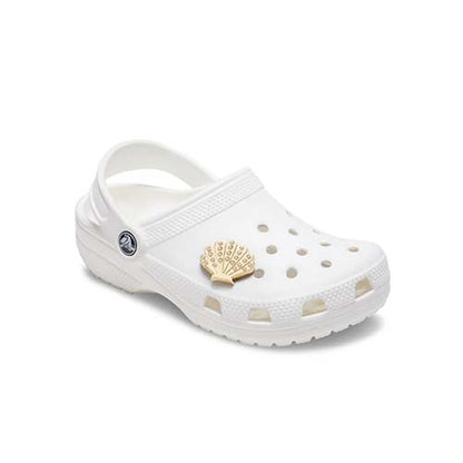 Crocs Gold and Pearl Seashell Jibbitz Charm