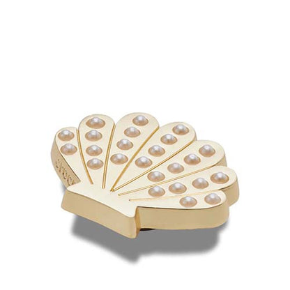 Crocs Gold and Pearl Seashell Jibbitz Charm