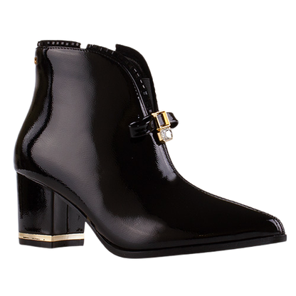 Kate Appleby Block Heeled Ankle Boots- Alness - Black