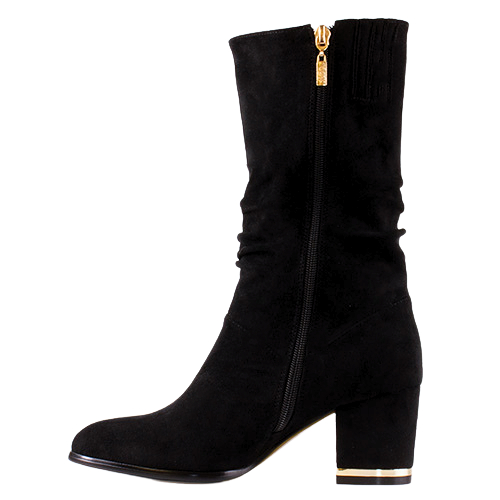 Kate Appleby Block Heeled Mid Boots -  Tilbrook - Black