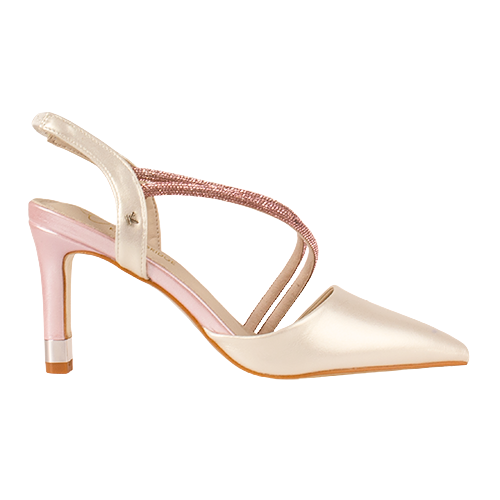 Kate Appleby Ladies Dressy Heels - Calver - Pearl/Pink