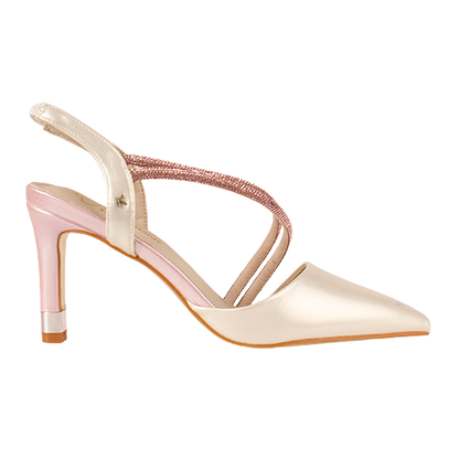 Kate Appleby Ladies Dressy Heels - Calver - Pearl/Pink