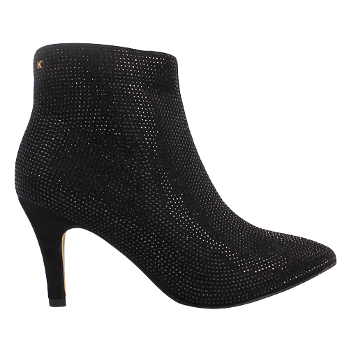 Kate Appleby Ladies Ankle Boots - Drine - Black Sparkle