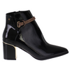 Kate Appleby Block Heeled Ankle Boots - Harthill - Black Patent