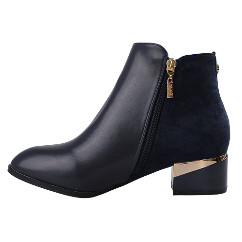 Kate Appleby  Block Heeled Ankle Boots - Forfar - Navy Sparkle