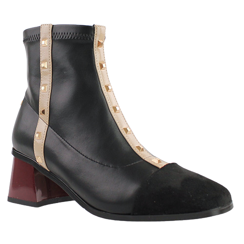 Kate Appleby Ladies Block Heeled Ankle Boot -  Pentridge - Black Multi