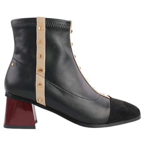 Kate Appleby Ladies Block Heeled Ankle Boot -  Pentridge - Black Multi