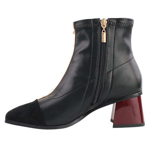 Kate Appleby Ladies Block Heeled Ankle Boot -  Pentridge - Black Multi