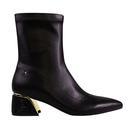 Kate Appleby Block Heeled Boots - Hackenby - Black