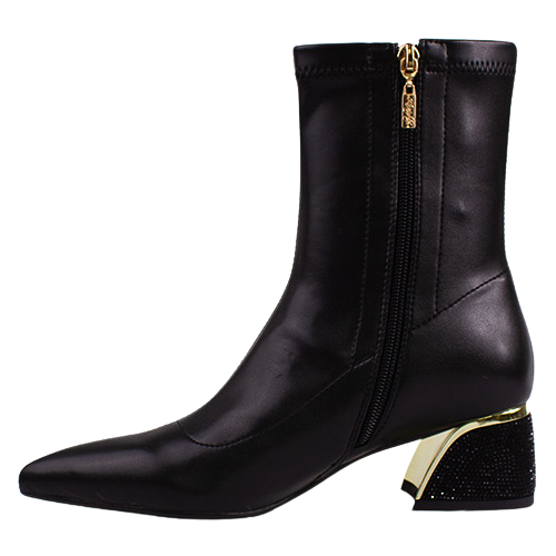Kate Appleby Block Heeled Boots - Hackenby - Black