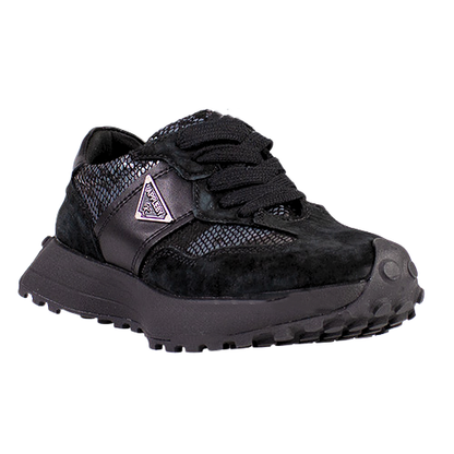 Kate Appleby Ladies Chunky Trainers - Caithness - Black Snake