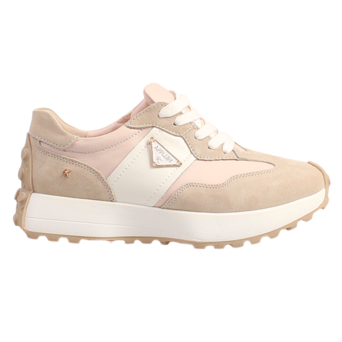Kate Appleby Ladies Chunky Trainers - Caithness - Pink/Beige