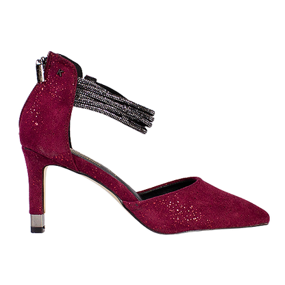 Kate Appleby Ladies Dressy Heels  - Appledore - Burgundy Sparkle