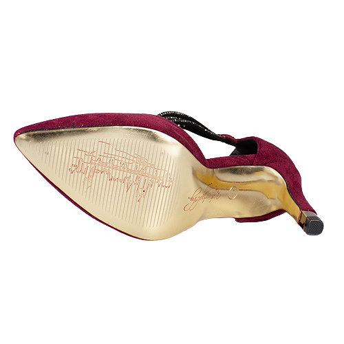 Kate Appleby Ladies Dressy Heels  - Appledore - Burgundy Sparkle