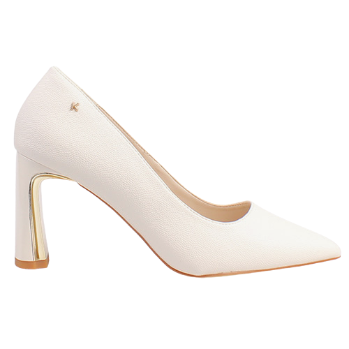 Kate Appleby Block Heeled Shoes - Fowlmere - Off White