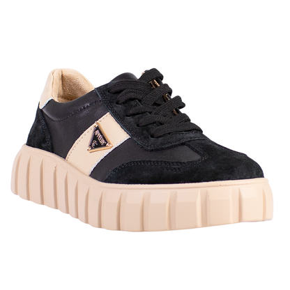 Kate Appleby Ladies Flatform Trainers - Severn - Black
