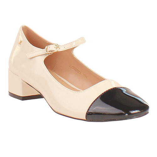 Kate Appleby Mary Jane  Pumps - Waterstock - Nude / Black Patent