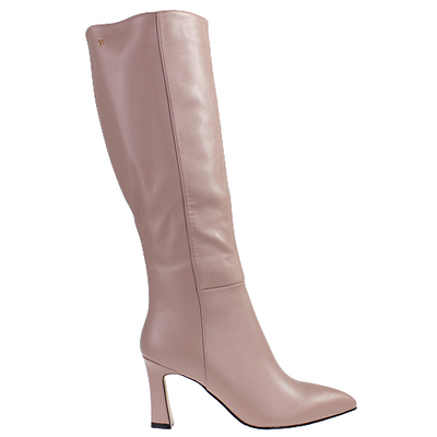 Kate Appleby Dressy Heeled  Knee Boots - Dunwich - Rosewood
