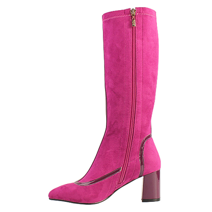 Kate Appleby  Knee Boots - Lechlade - Pink Suede